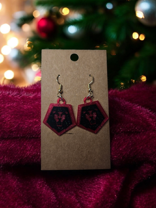 Kpop demon hunter Earrings (comes with both sets of earring)