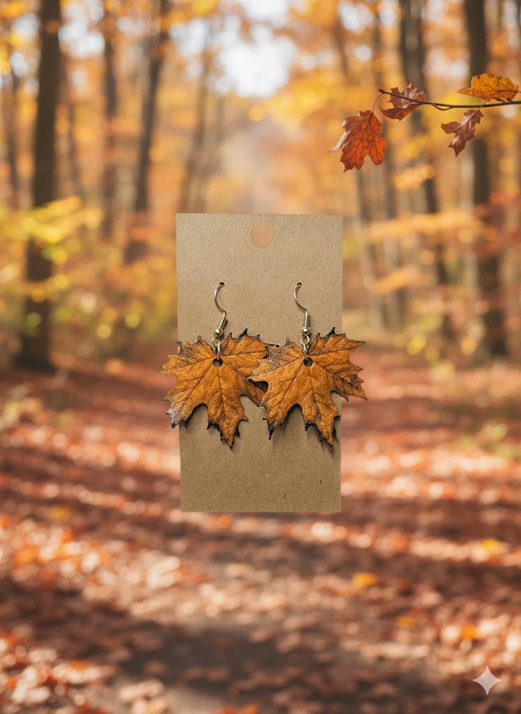 Maple Leaf Earrings