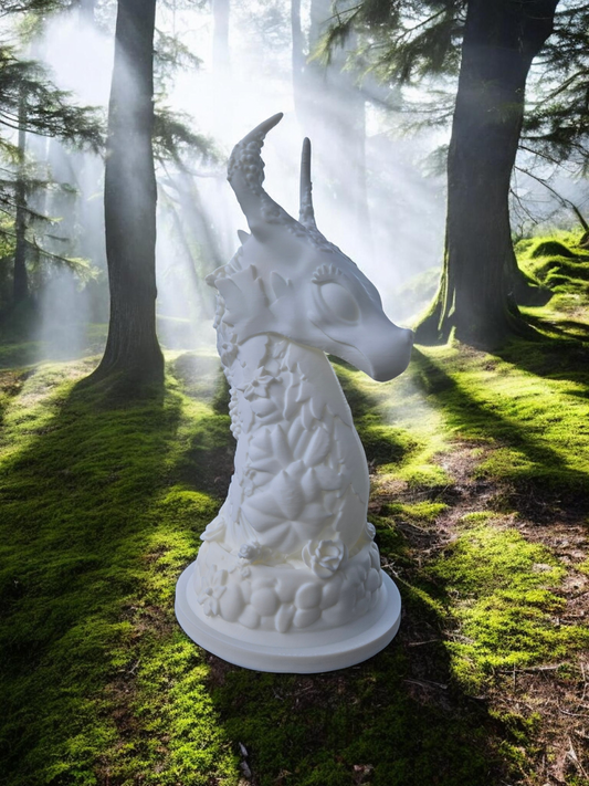 Springtime dragon decor