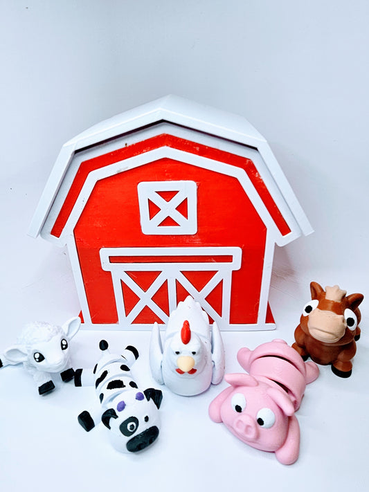 Red Barn Set