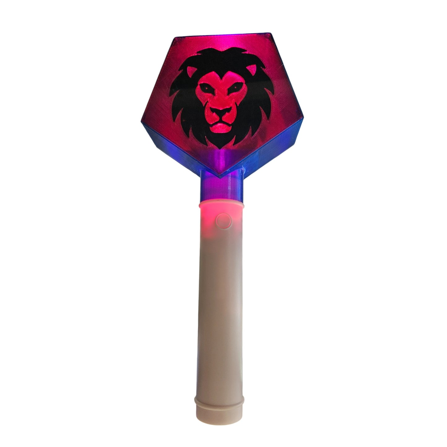 Lion Head LED Light Wand - Custom 3D Printed Saja Style Spirit Stick | Cosplay Prop