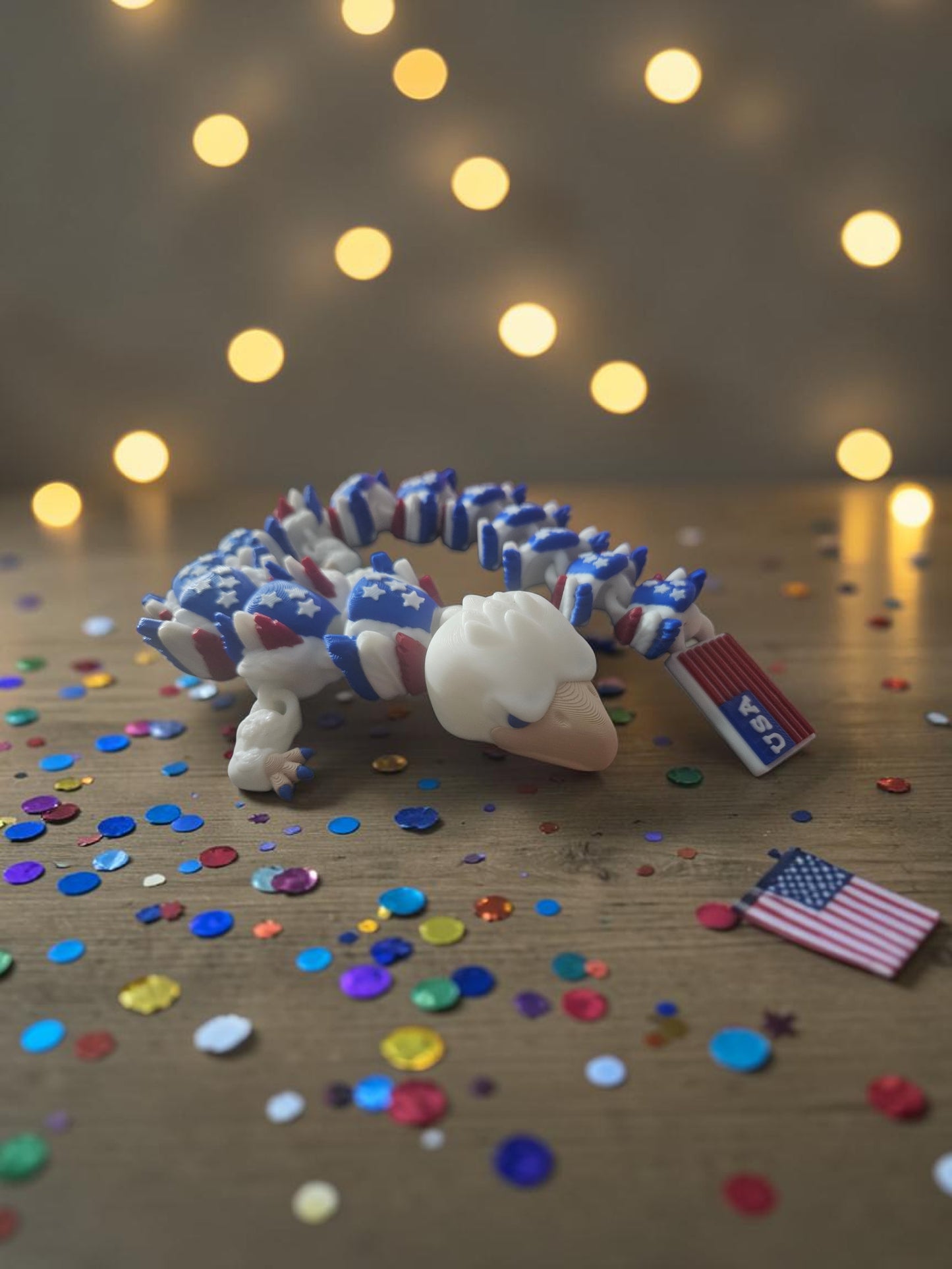 The American eagle dragon