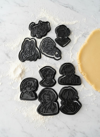 K-Pop Themed Cookie Cutter Set! Inspired by Demon Hunters