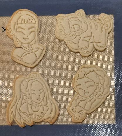 K-Pop Themed Cookie Cutter Set! Inspired by Demon Hunters